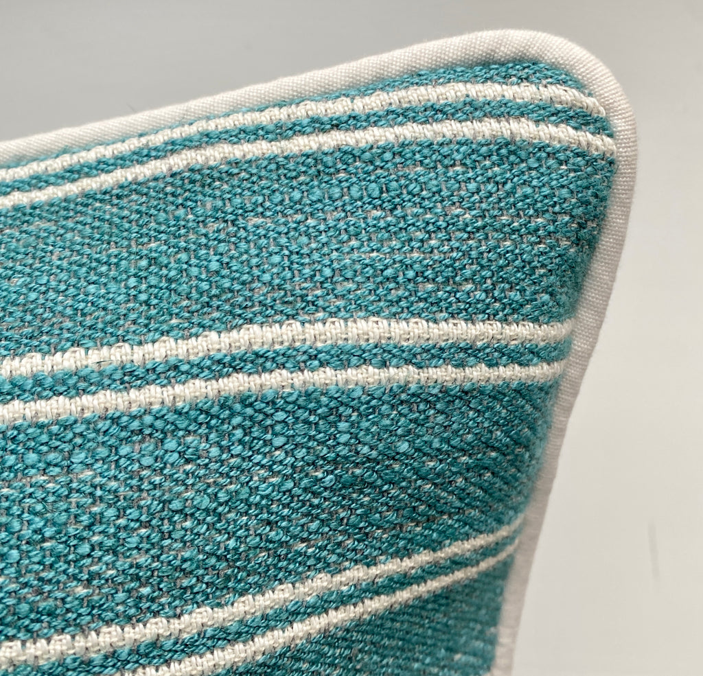 Polštář Blue Lagoon s paspulí