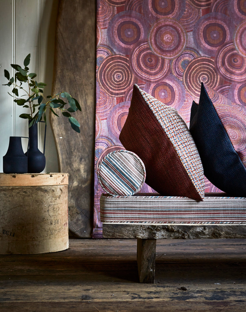 Polštář Mavila Tribal s paspulí