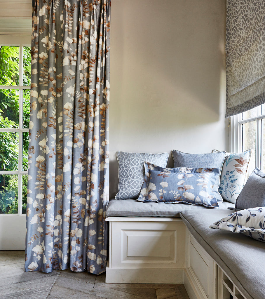 Polštář Eucalyptus Blueberry s paspulí